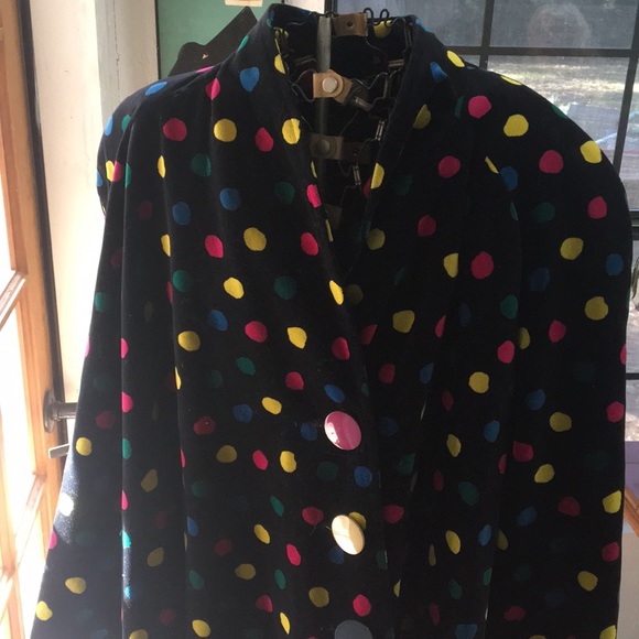 Mondí Polka Dot Cotton Swing Coat! - Picture 2 of 3